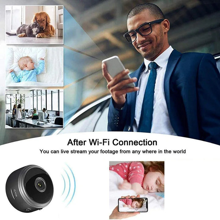 Mini WiFi camera Smart Monitor Advanced A9 Mini Camera HD 1080p Wireless Voice Recorder Safety Monitoring Home Safety